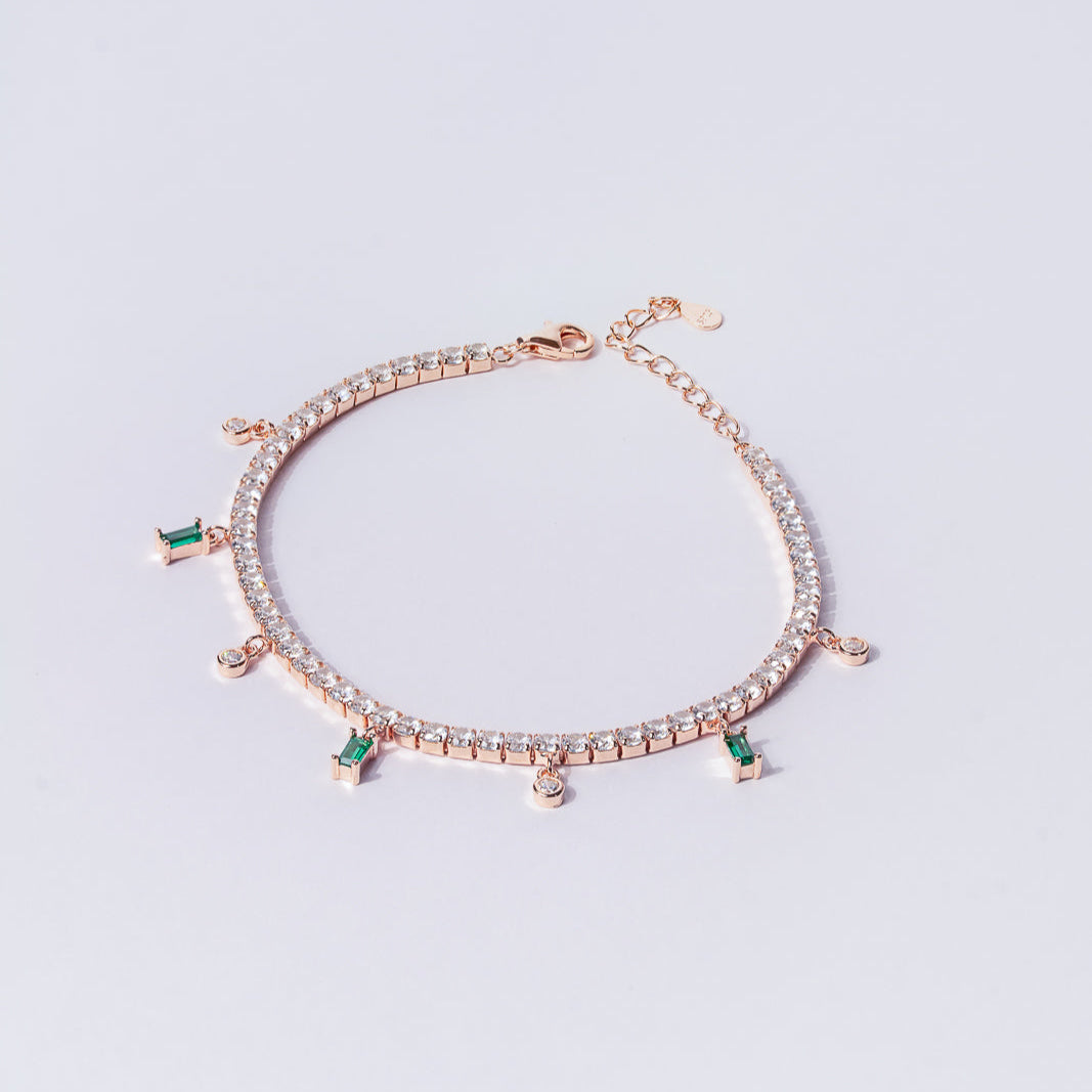 Dazzle Drop Tennis Bracelet