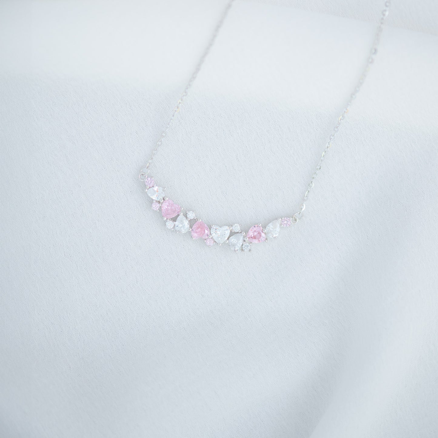 Blush Wisteria Necklace