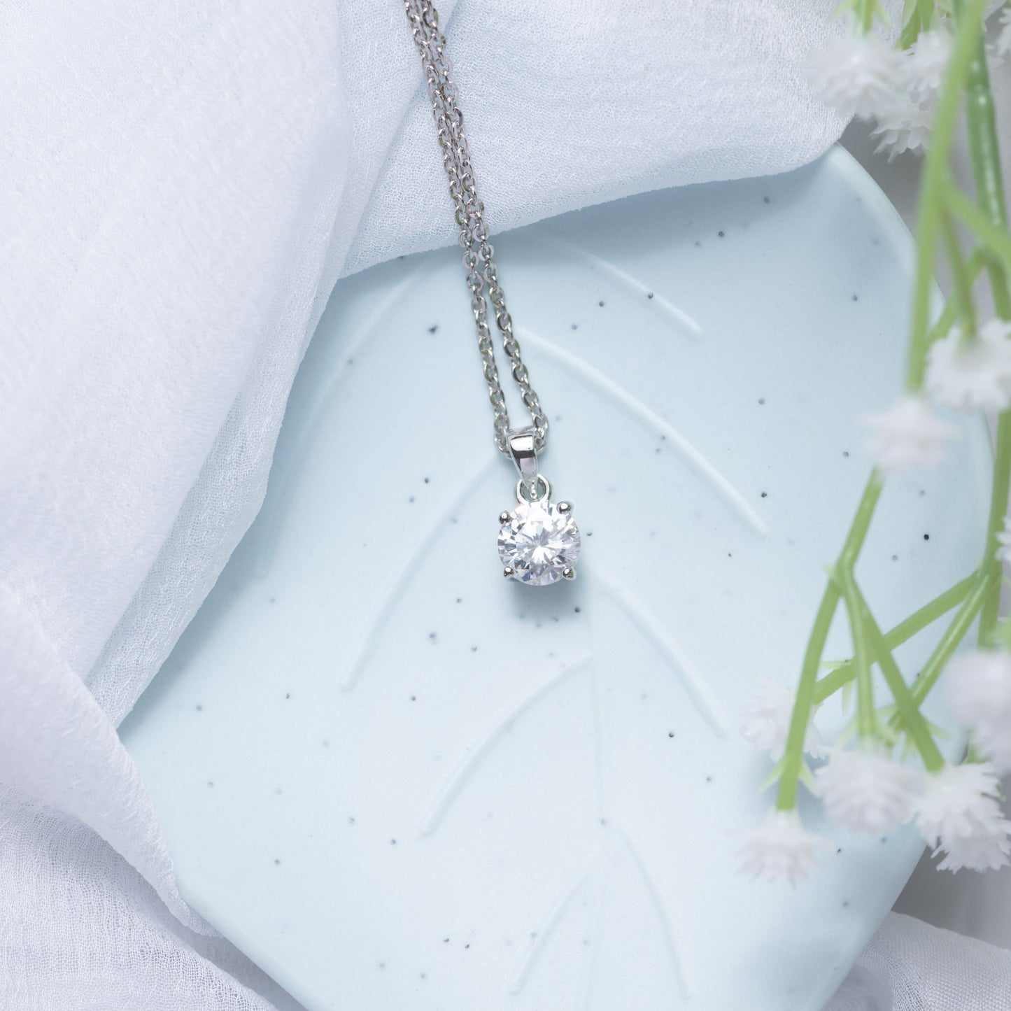 Forever Classic Solitaire Pendant