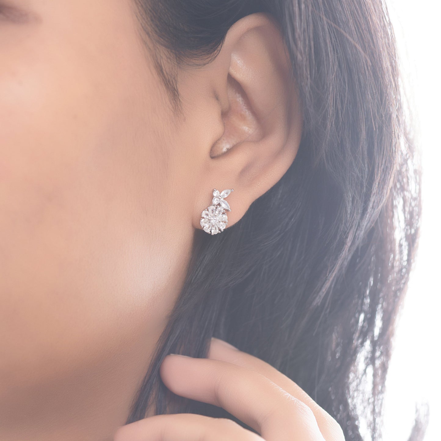 Silver Garden Stud