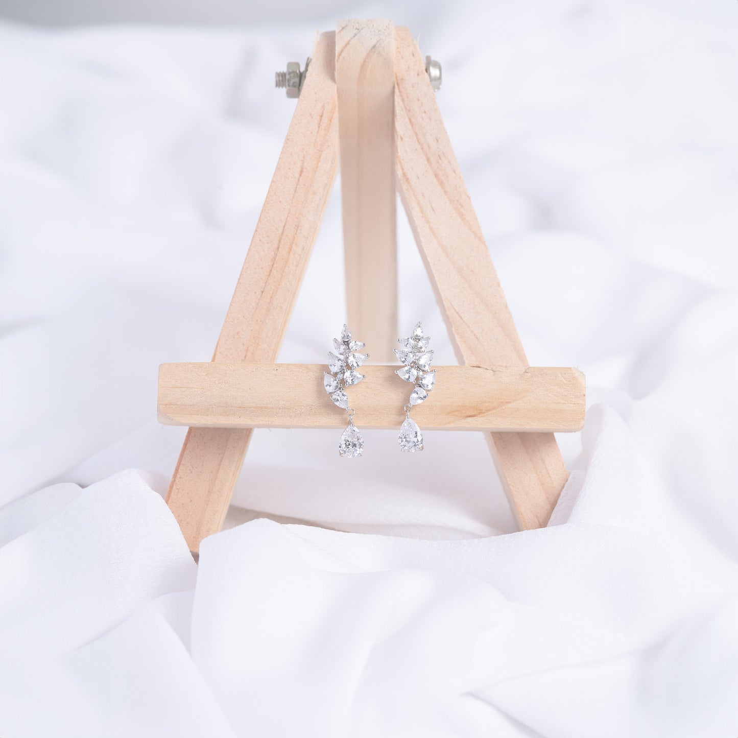 Diana Silver Drop Earrings