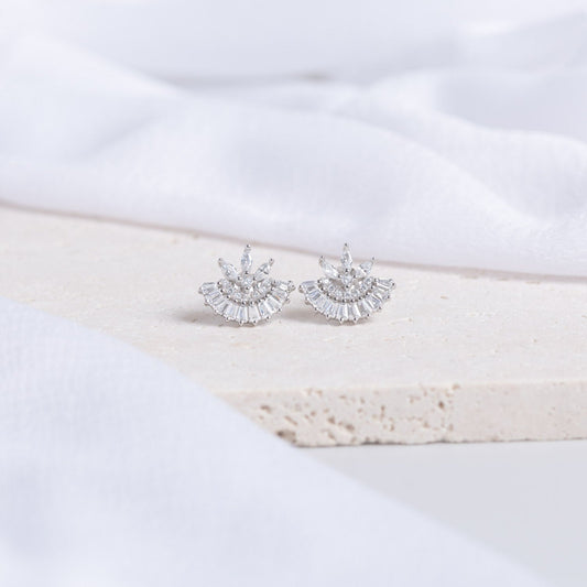 Moon Flower Stud