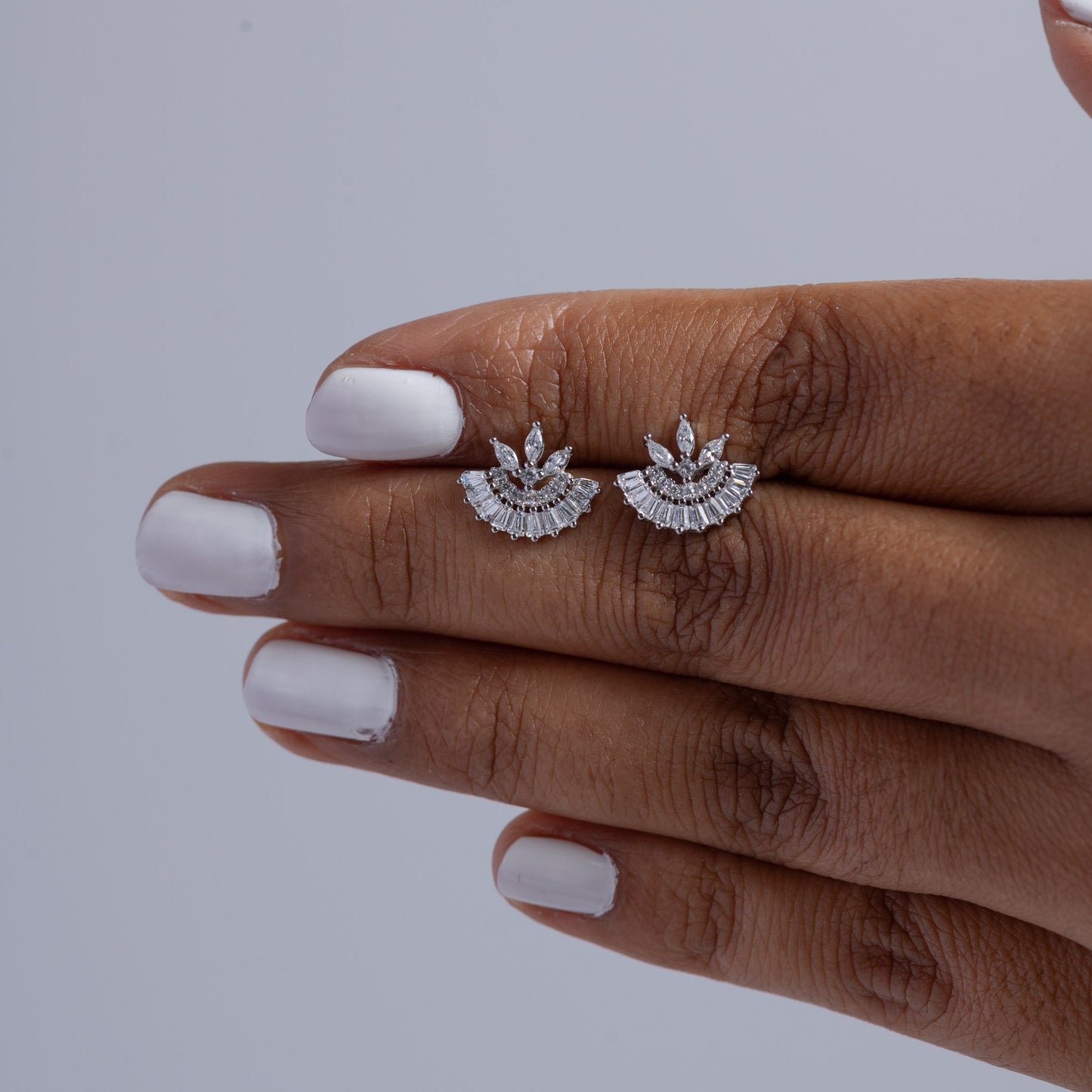 Moon Flower Stud