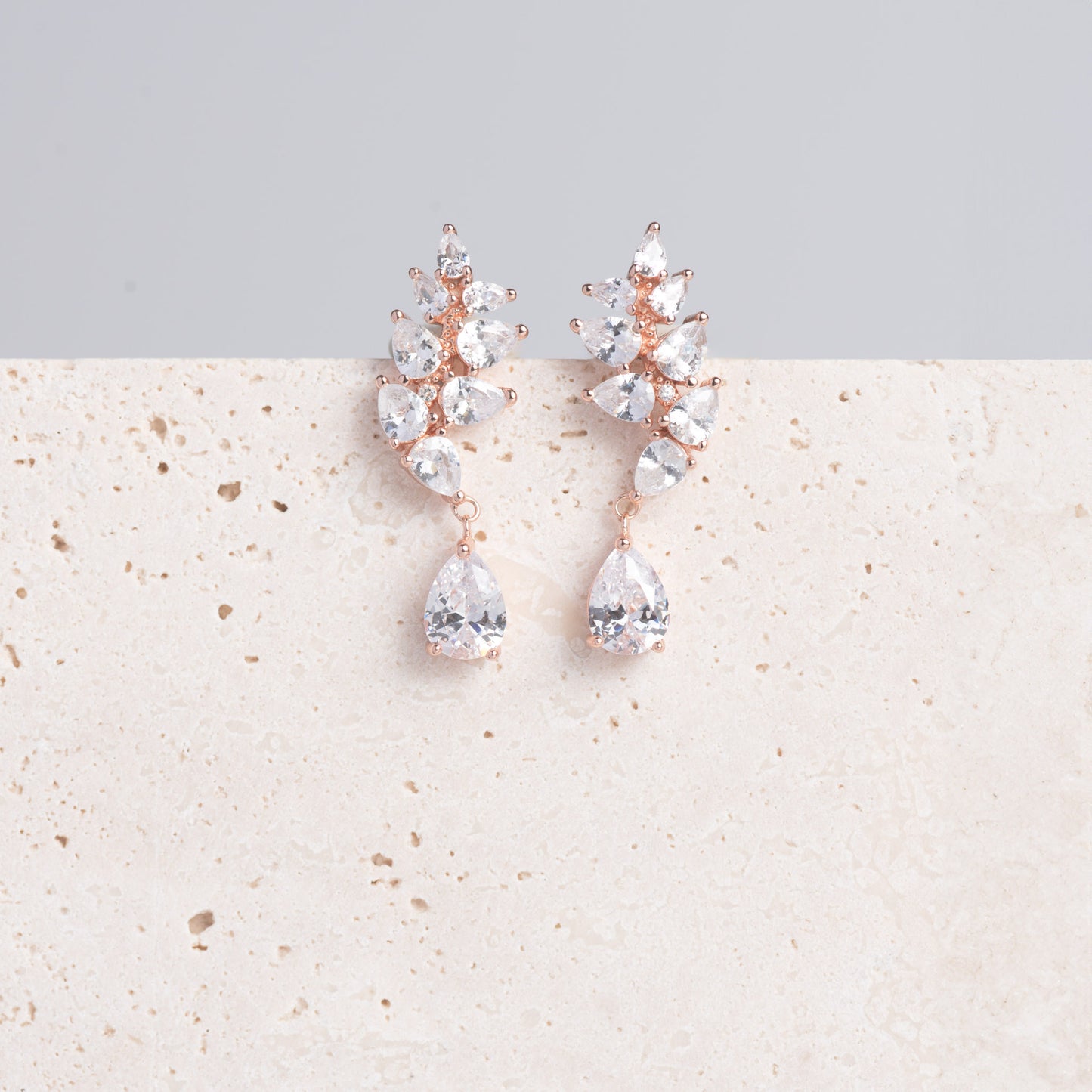 Diana Rose Drop Earrings