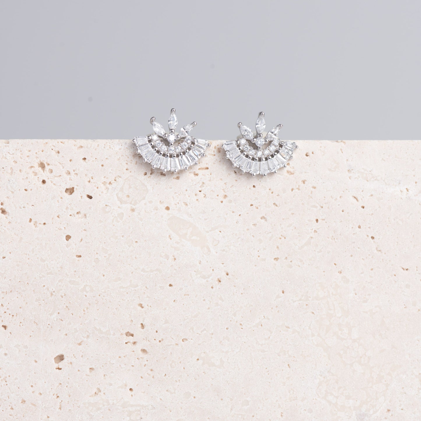 Moon Flower Stud