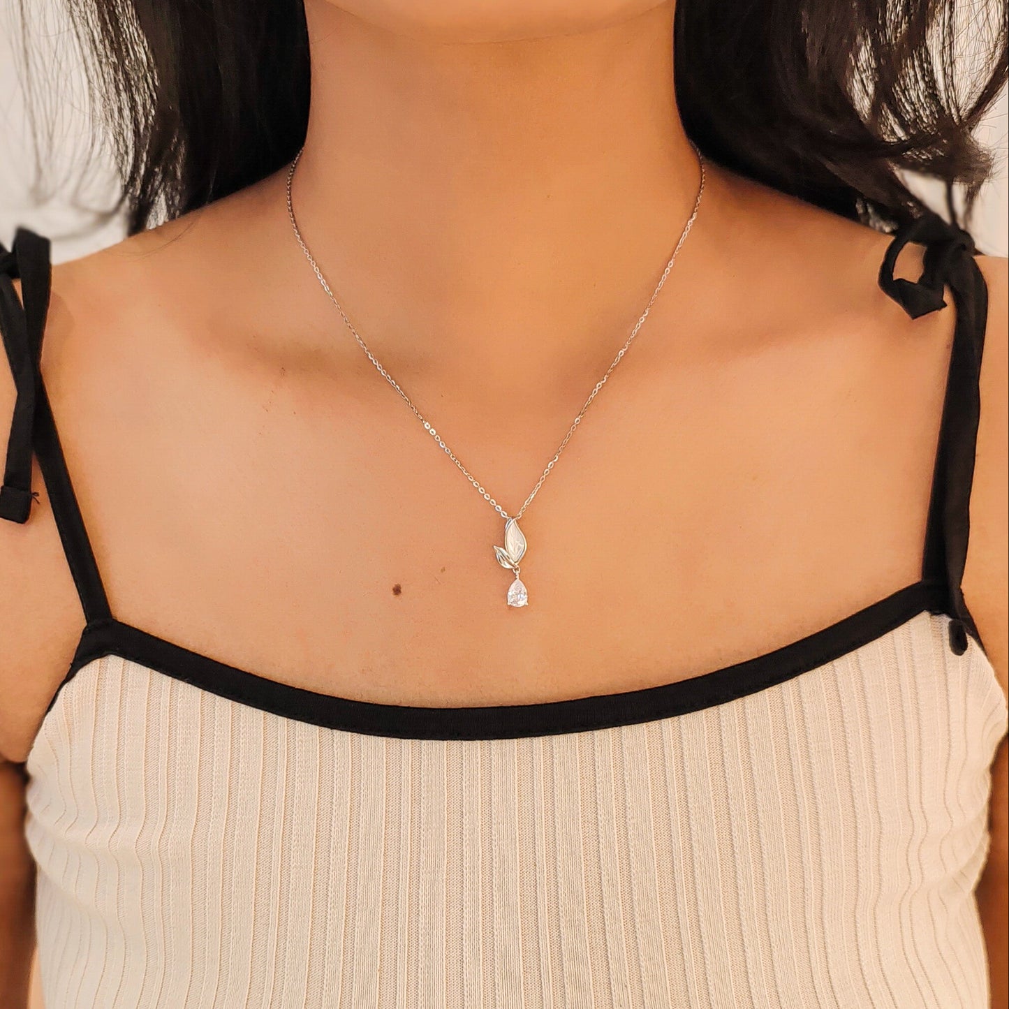 Luna Necklace 925 Silver for Women | Ivaana Silver