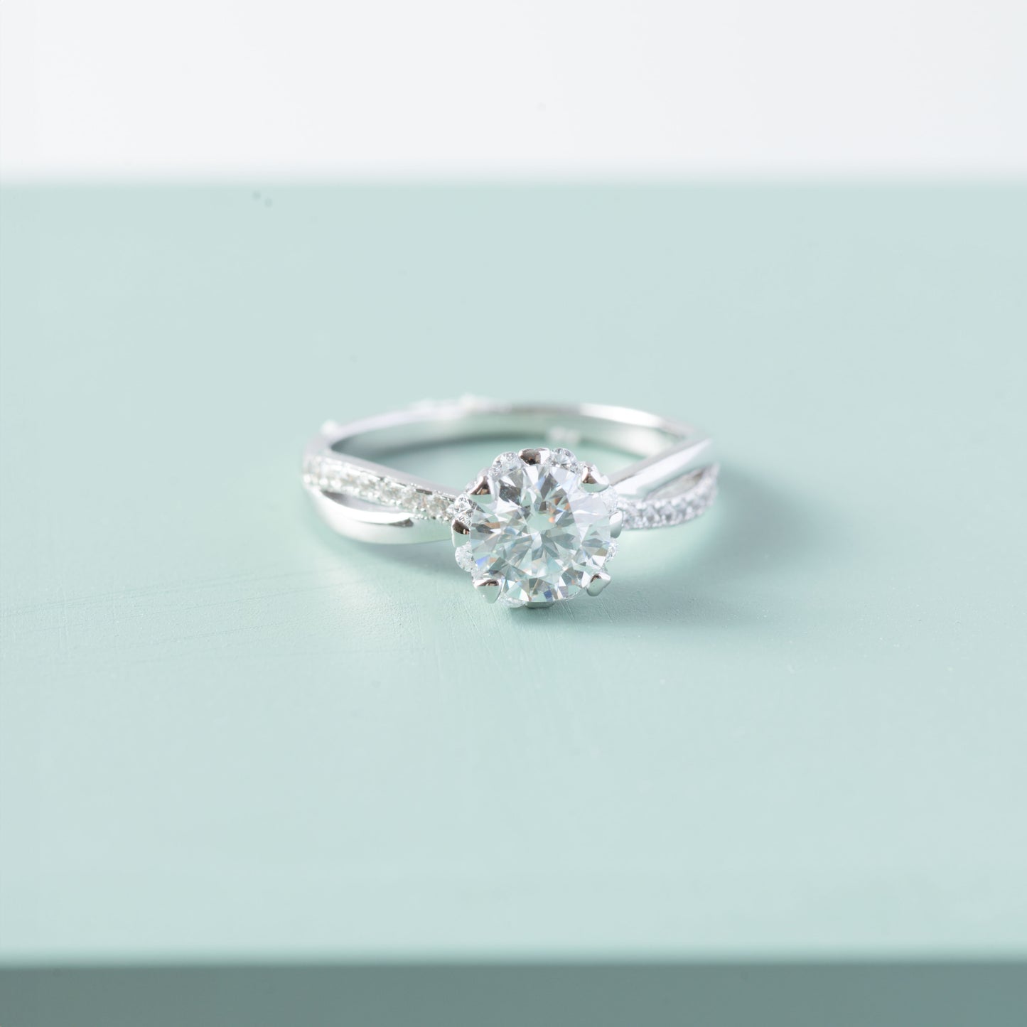 Ivaana Solitaire Promise Ring