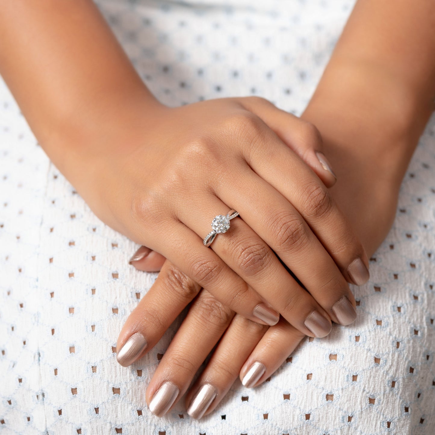 Ivaana Solitaire Promise Ring