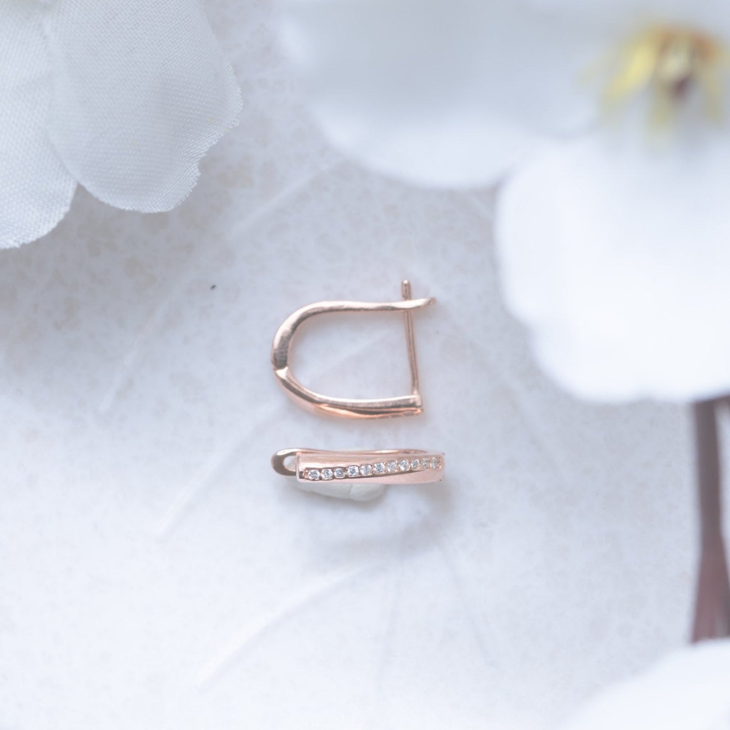 Classic Rose Gold Hoop