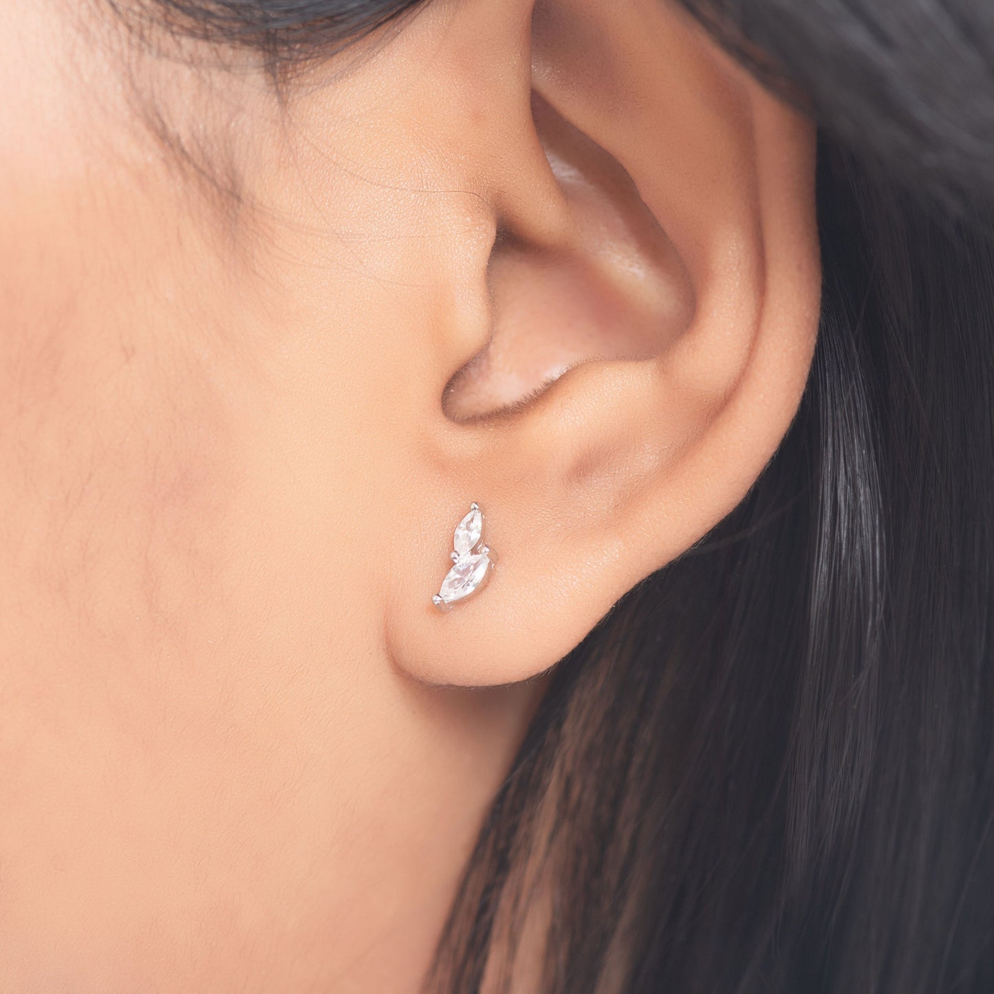 Dewdrop Marquise Stud