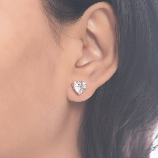 Heart of Grace Studs (8mm)