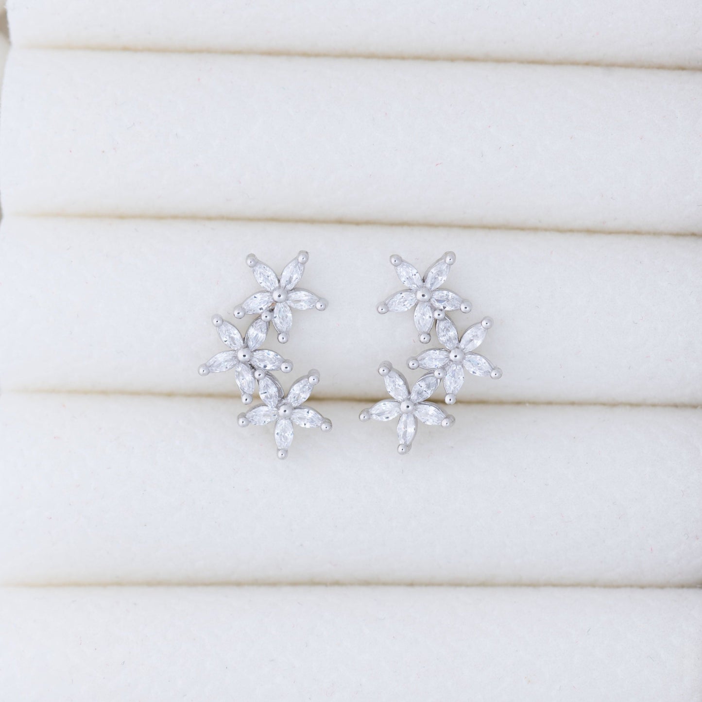 Floral Cascade Studs
