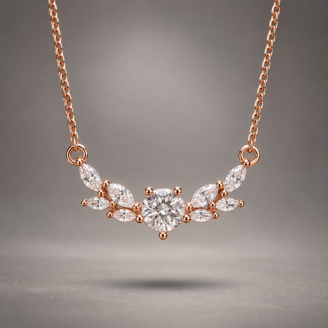 Marquise Bloom Necklace
