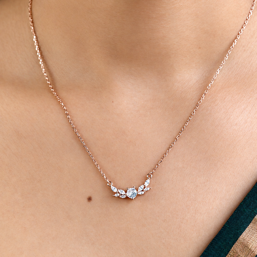 Marquise Bloom Necklace