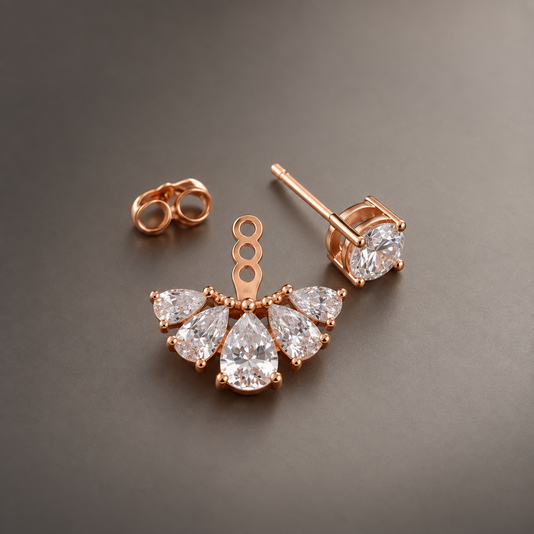 Noor 925 Sterling Silver Earrings