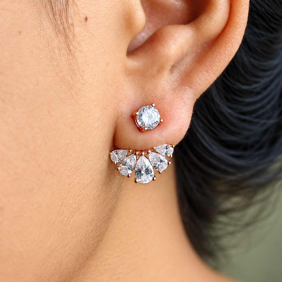 Noor 925 Sterling Silver Earrings