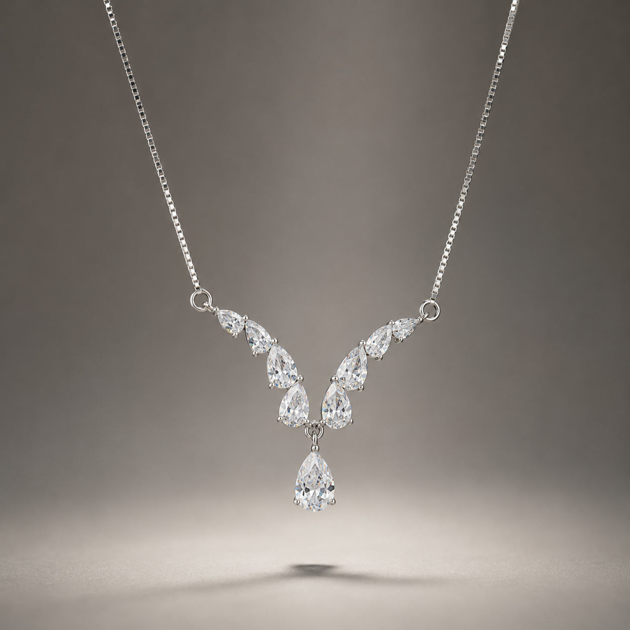 Audrey Elegance Necklace Necklace 925 Silver for Women | Ivaana Silver